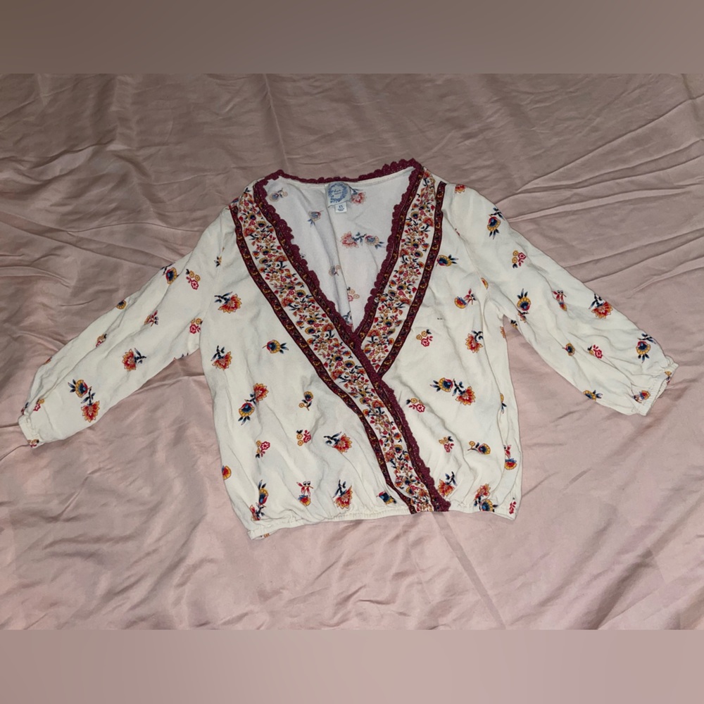 XS wrap shirt